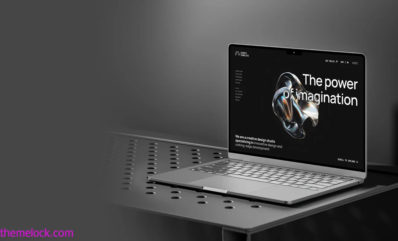 Azurio Template Sample Image